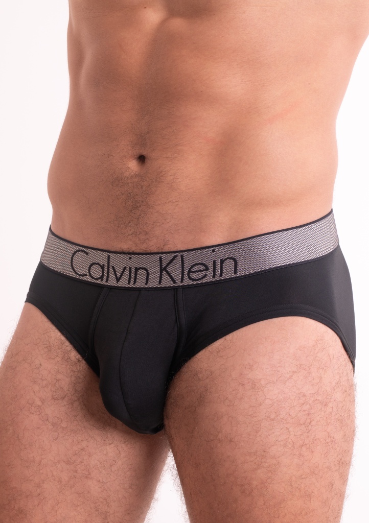 Pánské slipy Calvin Klein NB1294 S Černá