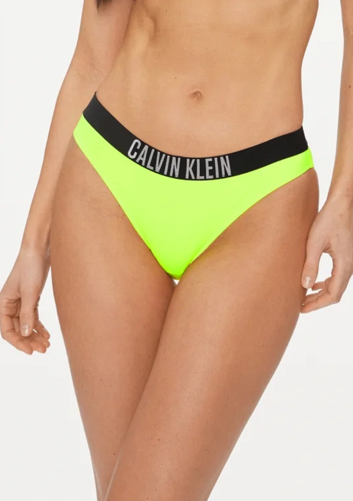 Dámské plavky Calvin Klein KW0KW02509 spodní díl L Žlutá