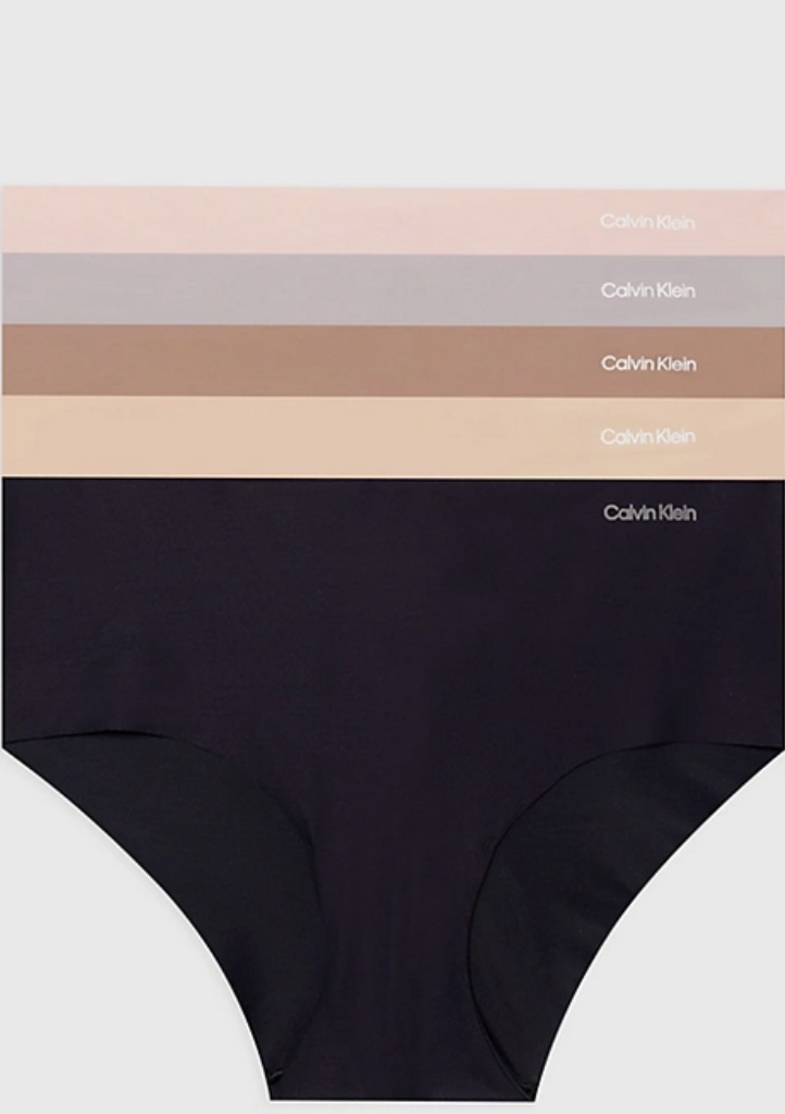 Dámské kalhotky Calvin Klein QD3557E NP1 5Pack M Dle obrázku