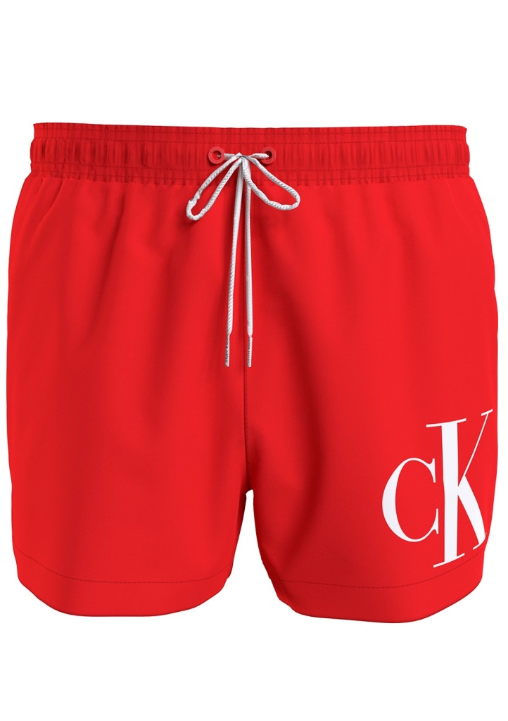 Pánské plavky Calvin Klein KM0KM00967 XM9 M Červená