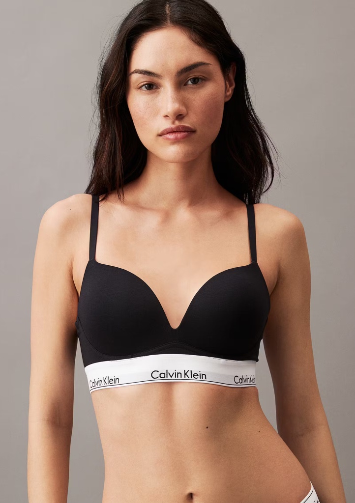 Dámská podprsenka Calvin Klein QF7623E 75 D Černá