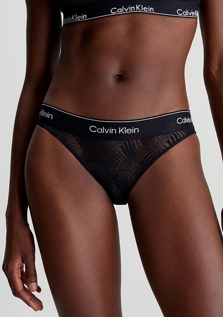 Dámské kalhotky Calvin Klein QF7712E M Černá