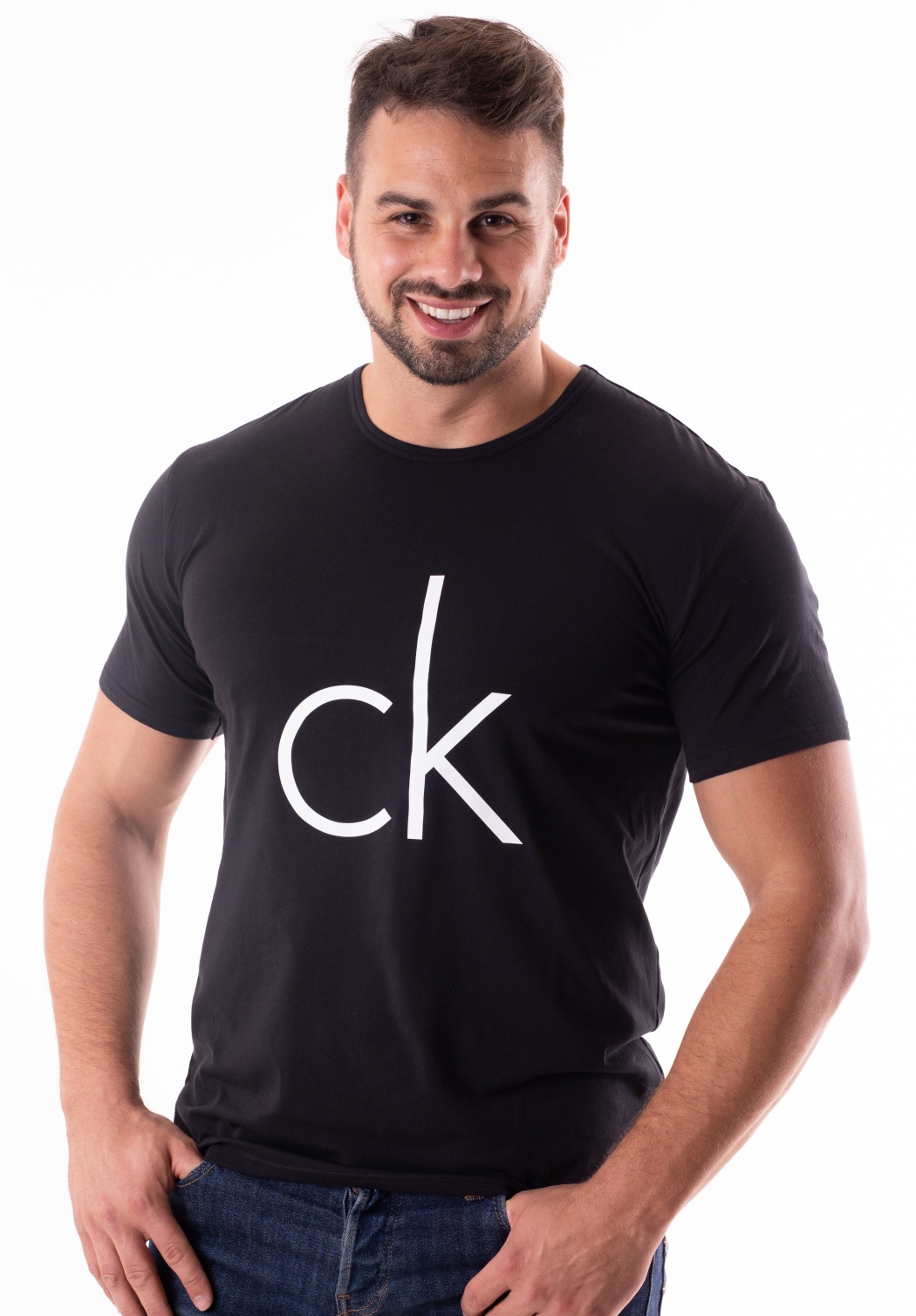 Pánské tričko Calvin Klein NB1164 M Černá