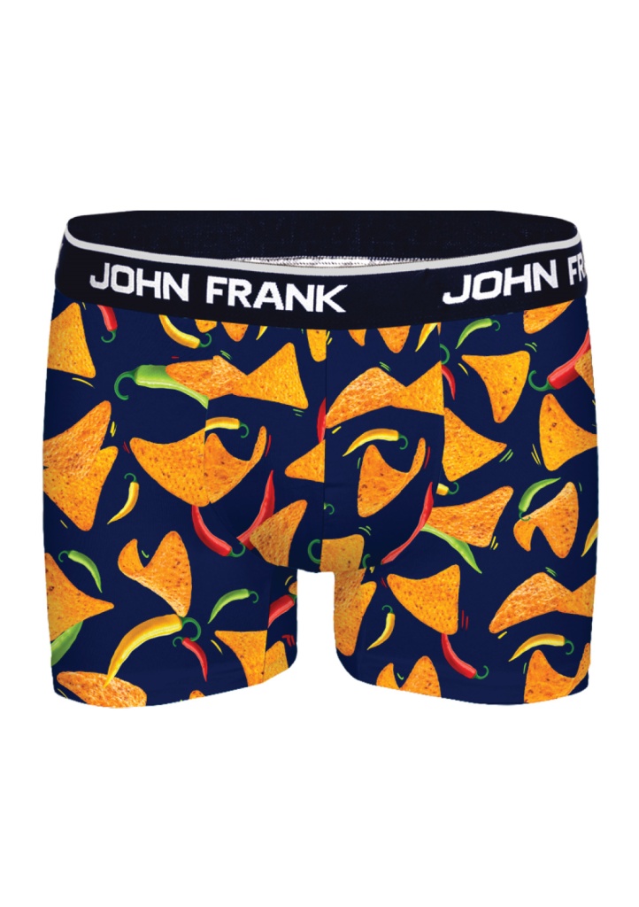 Pánské boxerky John Frank JFBD368 XL Dle obrázku
