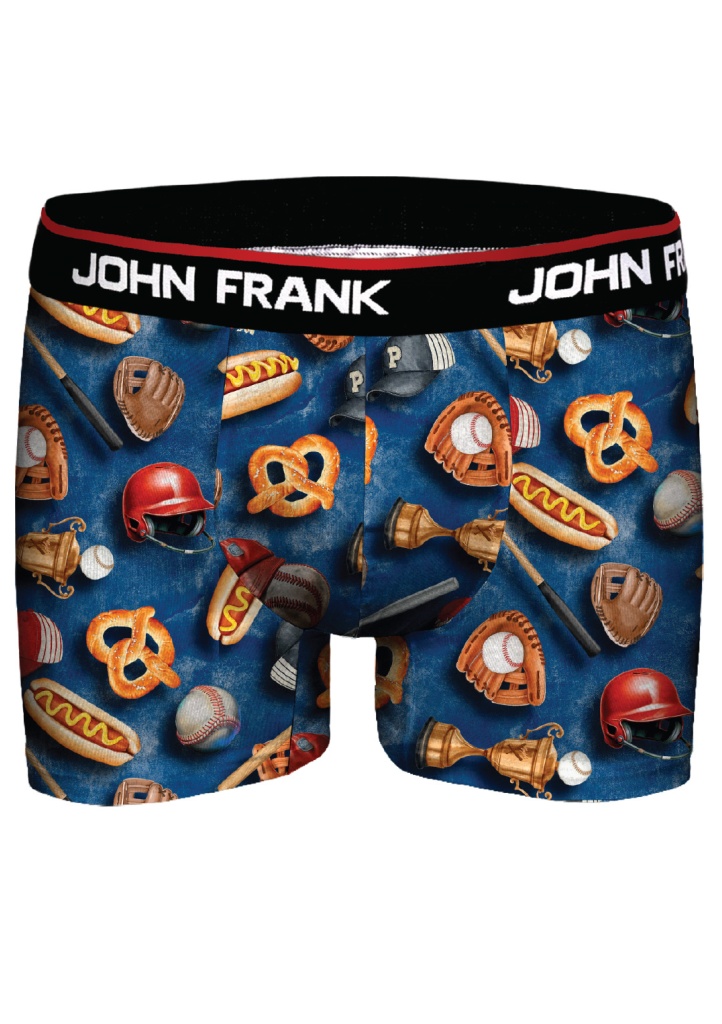 Pánské boxerky John Frank JFBD363 M Dle obrázku