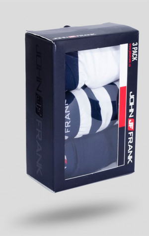 Pánske boxerky John Frank JF3B03 3PACK