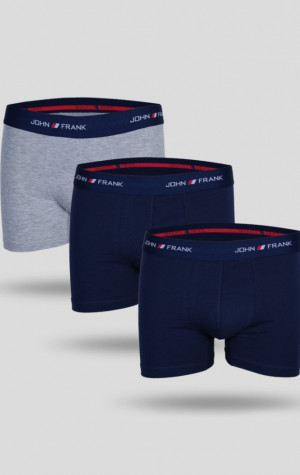 Pánske boxerky John Frank JF3B08 3PACK