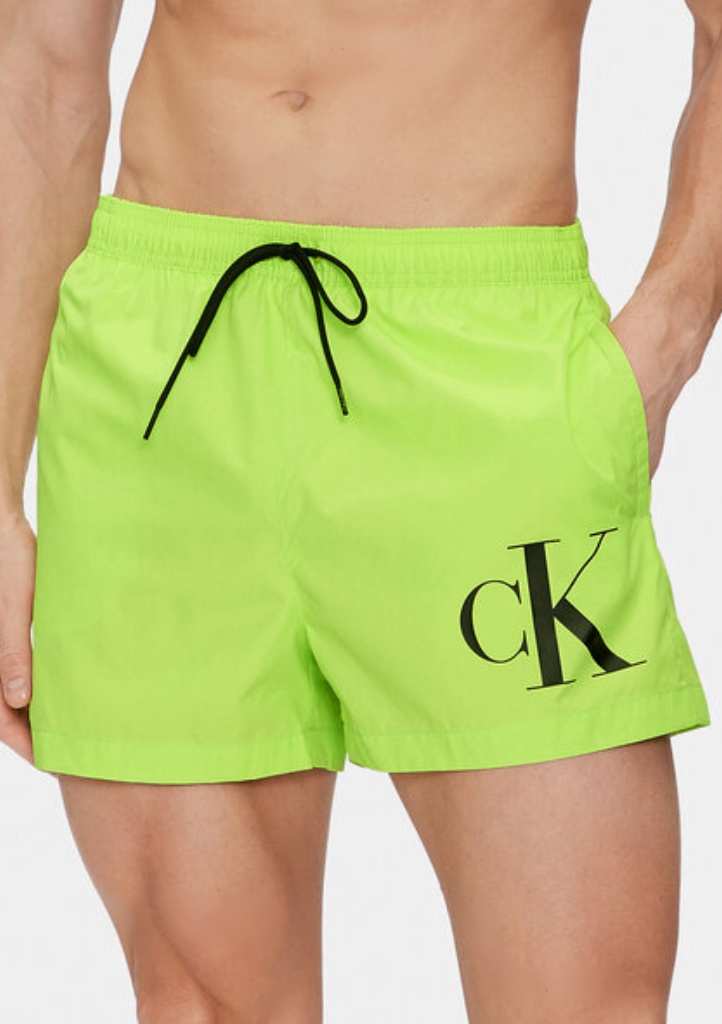 Levně Pánské plavky Calvin Klein KM0KM00967 M Dle obrázku