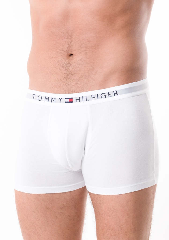 Pánské boxerky Tommy Hilfiger 1U87904670 XL Bílá