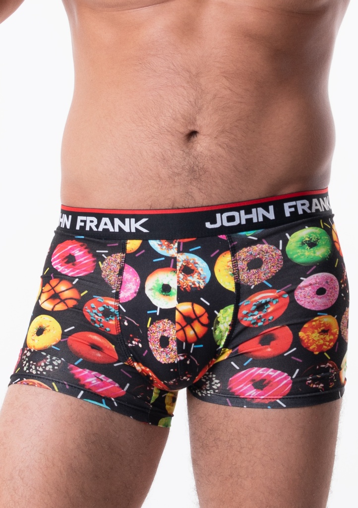 Pánské boxerky John Frank JFBD203 M Dle obrázku