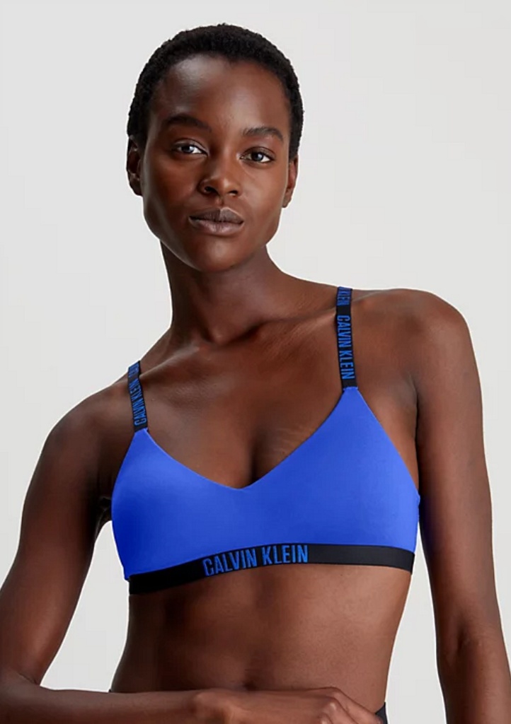 Dámská podprsenka Calvin Klein QF7659 L Blu