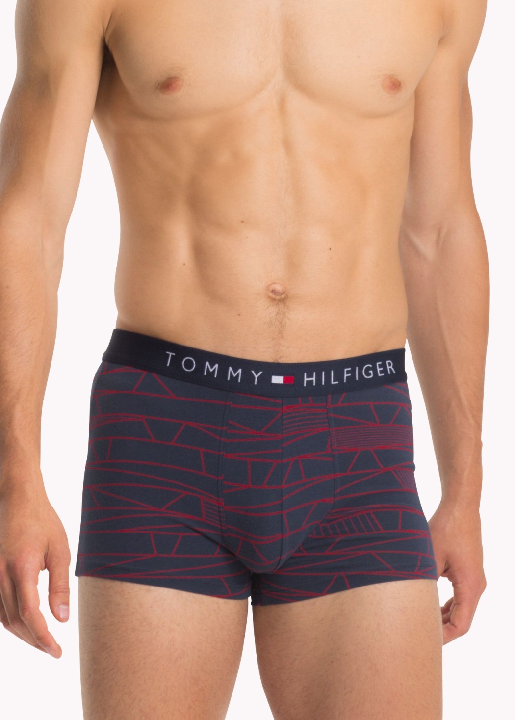 Pánské boxerky Tommy Hilfiger UM0UM00889 M Tm. modrá