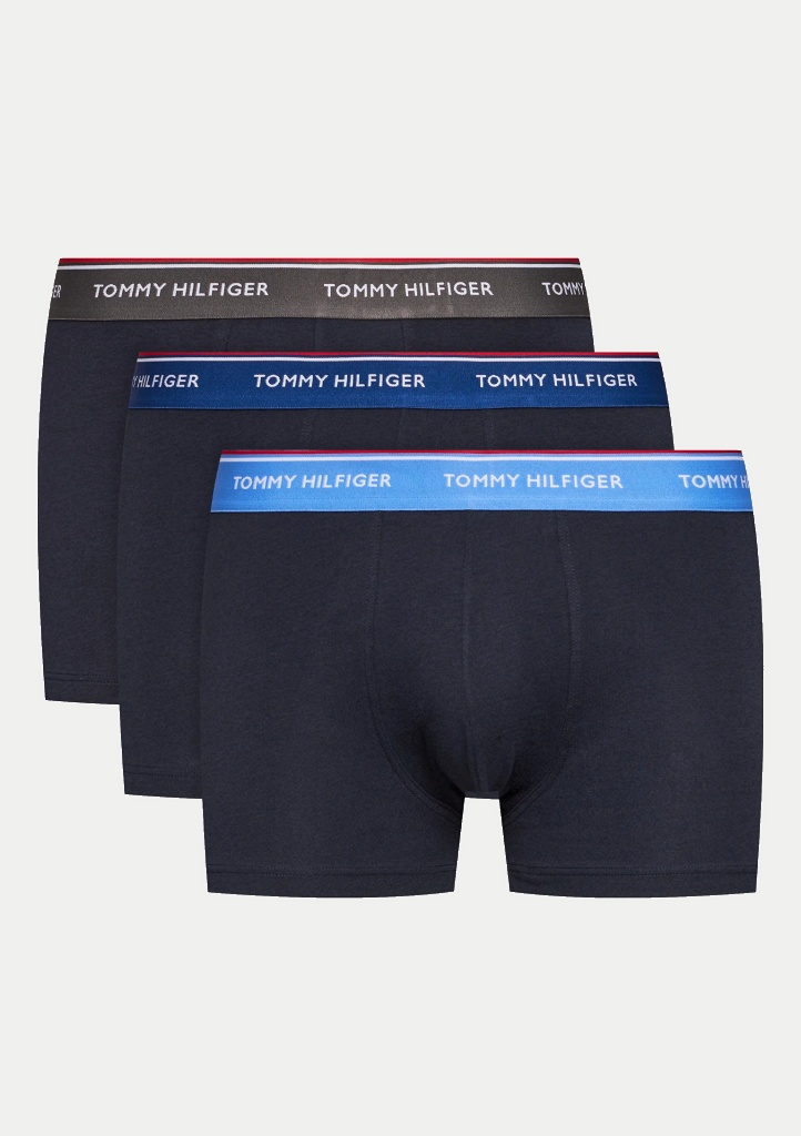 Pánské boxerky Tommy Hilfiger UM0UM01642 3pack XXL Tm. modrá