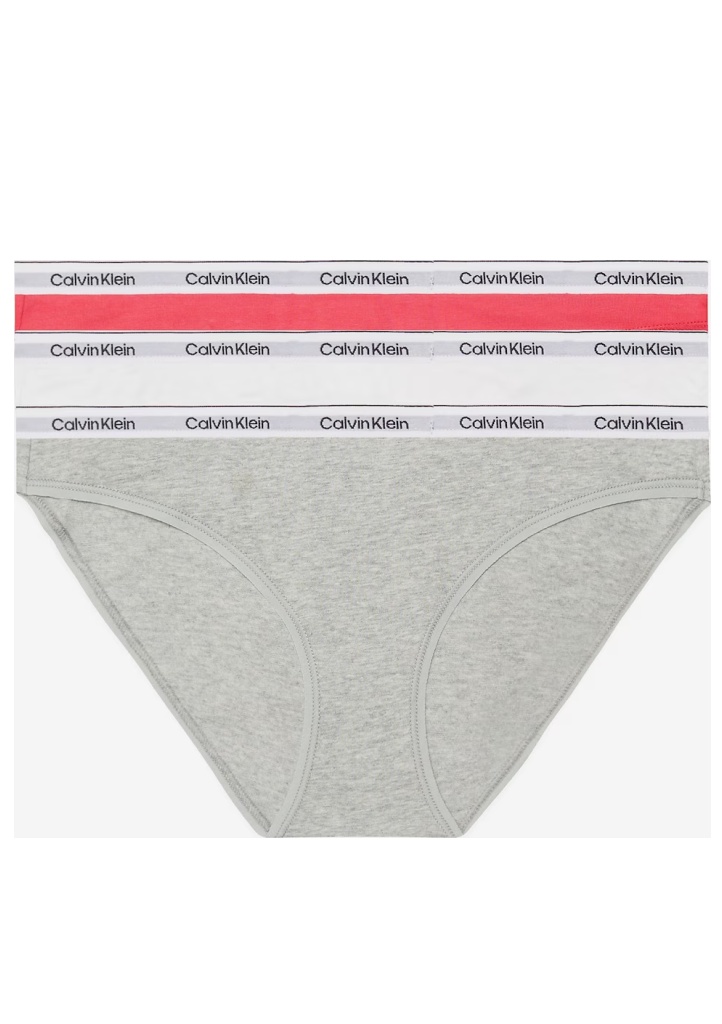 Dámské kalhotky Calvin Klein QD5207E NP4 3PACK S Dle obrázku