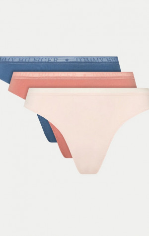 Dámská tanga Tommy Hilfiger UW0UW04890 3pack