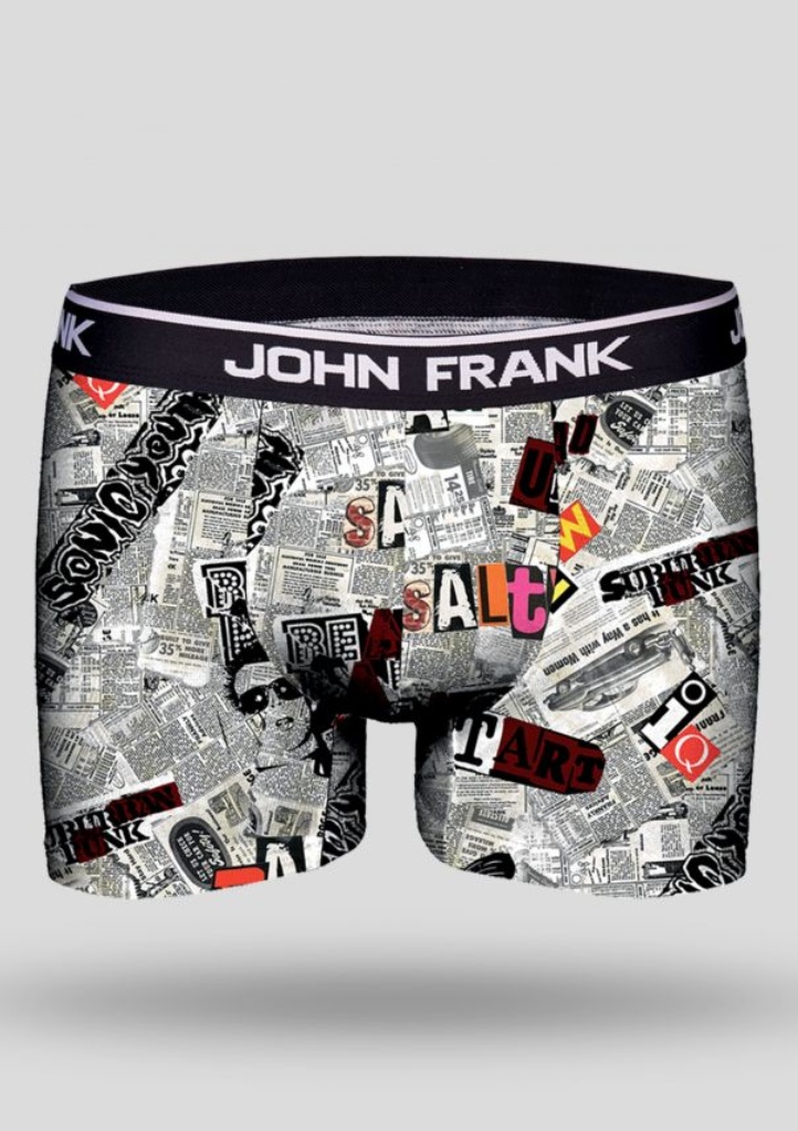 Pánské boxerky John Frank JFBD221 L Dle obrázku