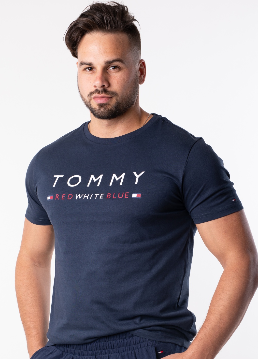 Kriger Sammenbrud Fest Pánské tričko Tommy Hilfiger UM0UM01167 | VIP Prádlo