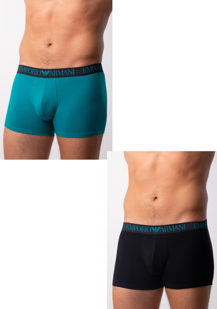 Levně Boxerky Emporio Armani 111769 9P720 2PACK S Mix