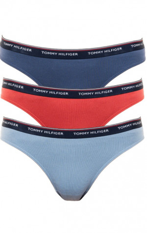 Kalhotky Tommy Hilfiger UW0UW00043 3PACK Č+M+M