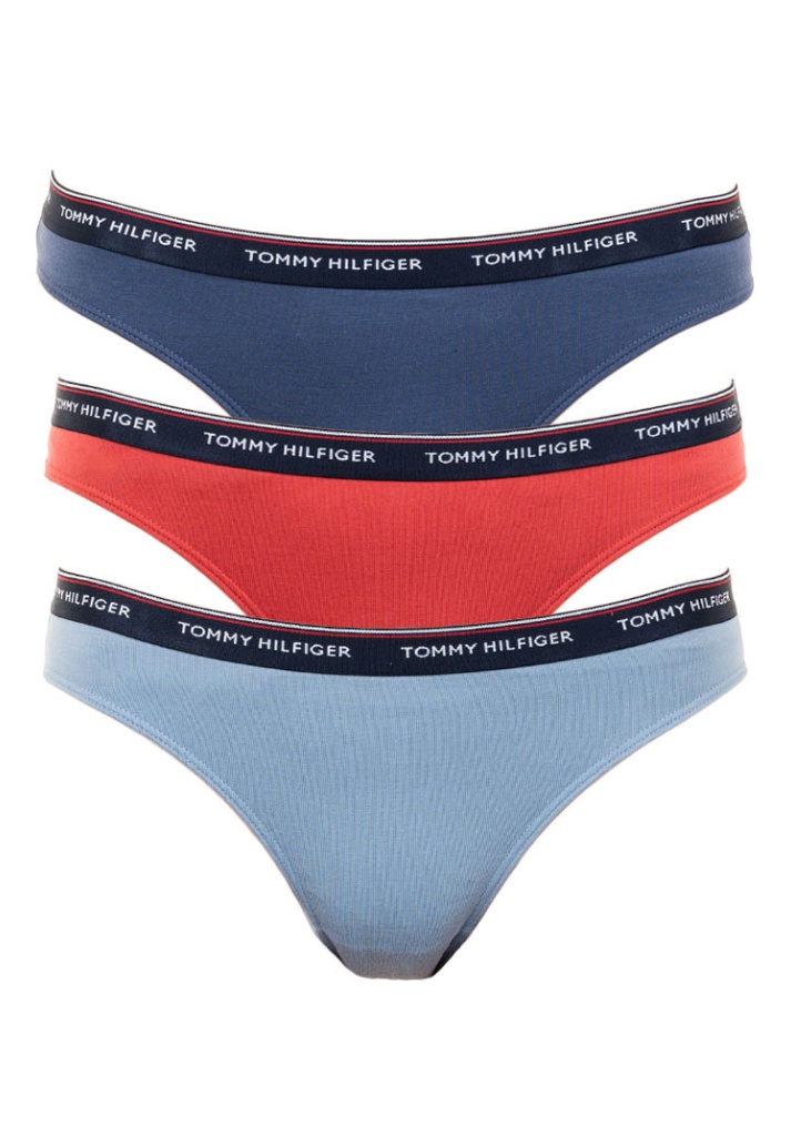 Kalhotky Tommy Hilfiger UW0UW00043 3PACK Č+M+M S Mix