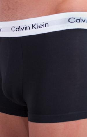 Pánské boxerky Calvin Klein U2664G 3PACK Č+B+Š