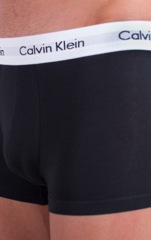 Pánske boxerky Calvin Klein U2664G 3PACK Č+B+Š