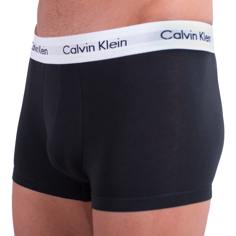 Pánske boxerky Calvin Klein U2664G 3PACK Č+B+Š