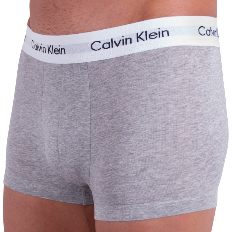 Pánske boxerky Calvin Klein U2664G 3PACK Č+B+Š