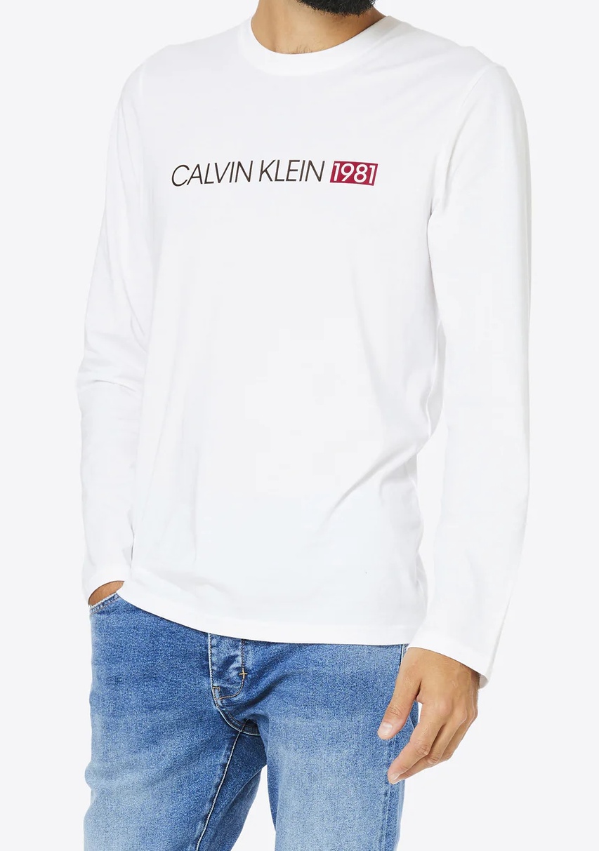 Pánské tričko Calvin Klein NM1705 M Bílá