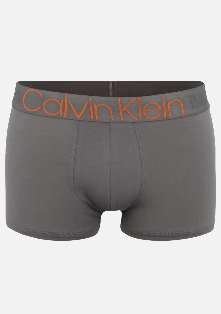 Pánské boxerky Calvin Klein NB1565A S Tm. šedá