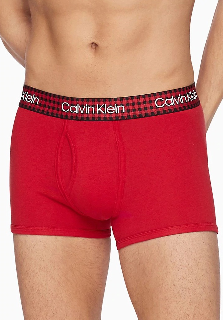 Pánské boxerky Calvin Klein NB1992 M Červená