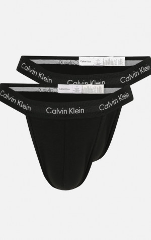 Pánská tanga Calvin Klein NB2208 2PACK