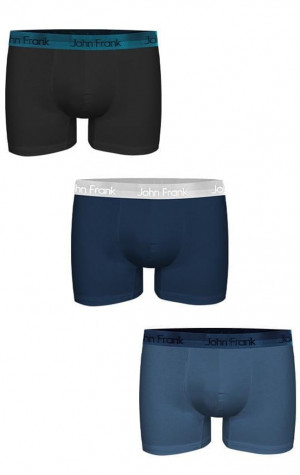 Pánské boxerky John Frank JF3BPB01 3PACK