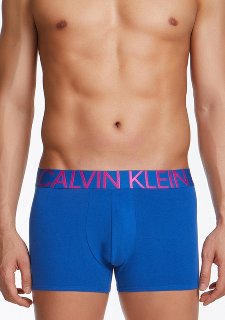 Pánské boxerky Calvin Klein NB1703 M Modrá