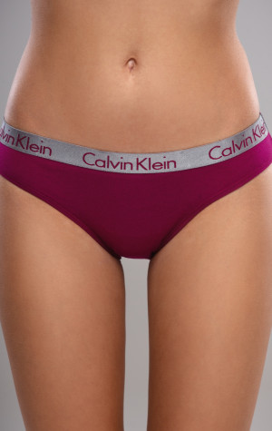 Dámské kalhotky Calvin Klein QD3589 3PACK XPV