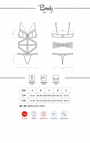 Body Bondy teddy - Obsessive