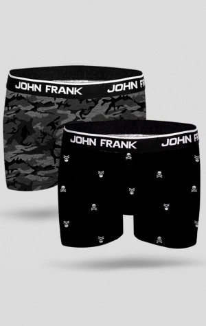 Pánské boxerky John Frank JF2BMC07 2PACK