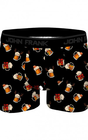 Pánské boxerky John Frank JFBD56-CH-FUN BEER