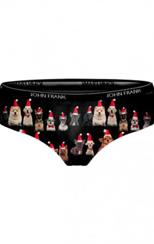 Dámske nohavičky John Frank WJFD-H66-SUPER DOGS