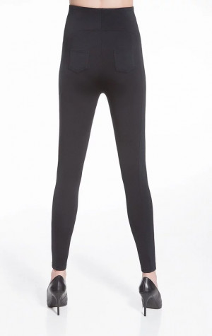 Těhotenské legíny Melanie 200Den - Bas Black