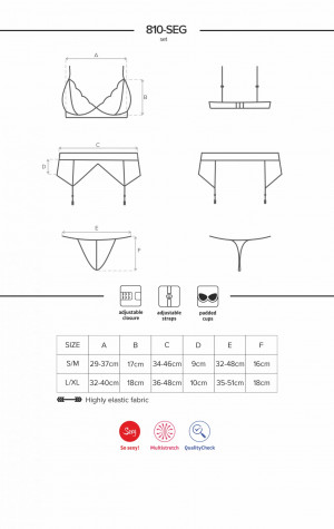 Set 810-SEG white set - Obsessive