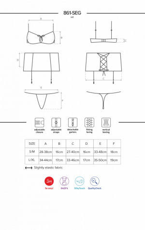 Svůdný set 861 - SEG - Obsessive