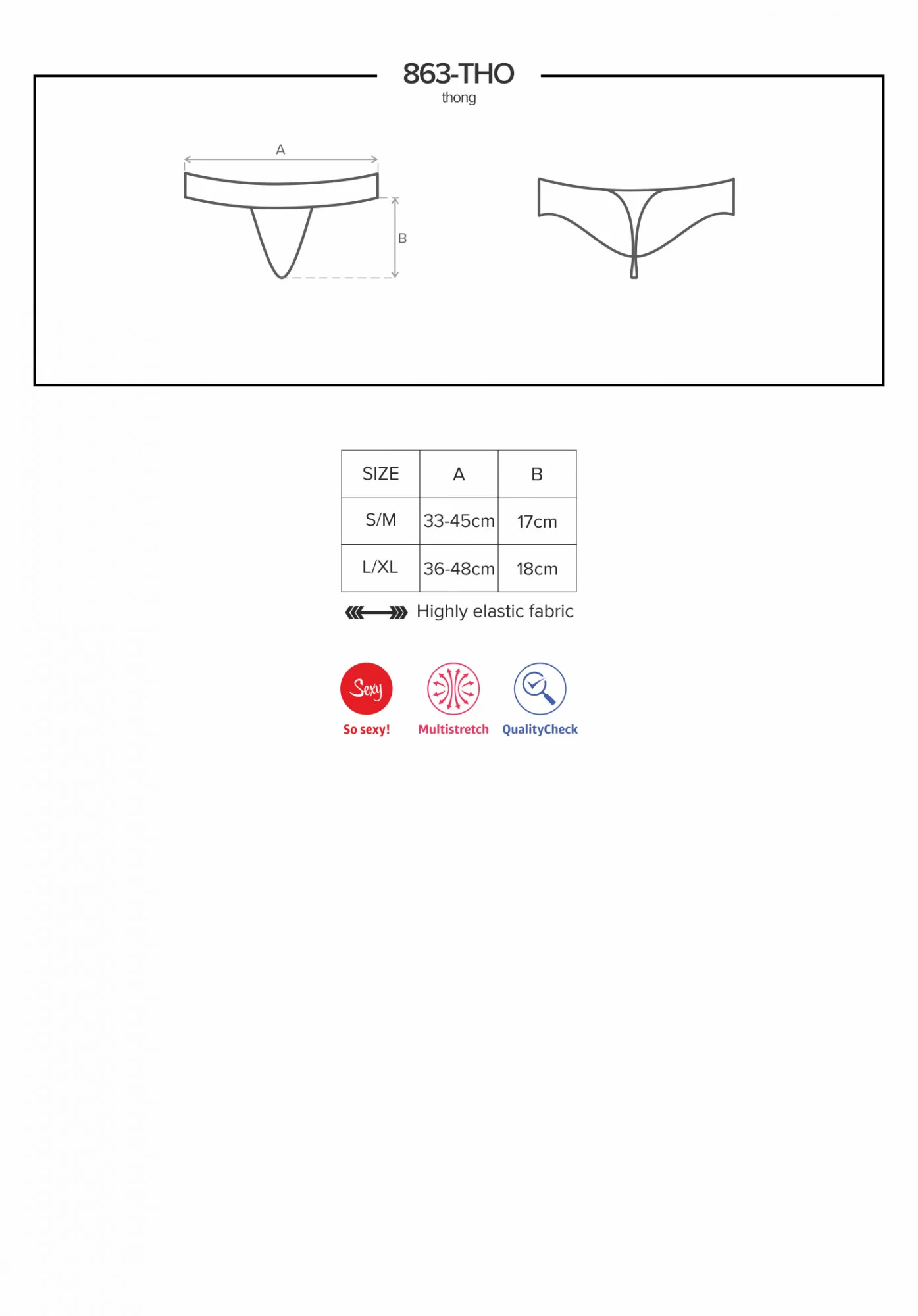 Sexy tanga 863 - THO - Obsessive