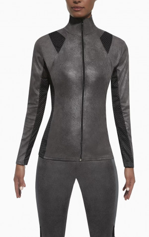 Sportovní mikina Flint Blouse - Bas Bleu