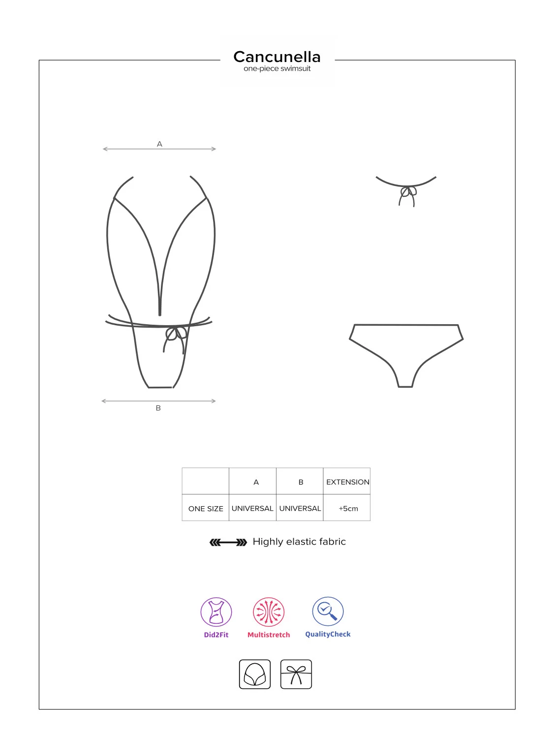 Fantastické jednodílné plavky Cancunella leopardí - Obsessive