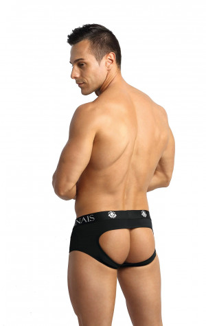 Pánské slipy otevřené Petrol Jock Bikini - Anais