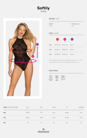 Smyslné body Softily teddy - Obsessive
