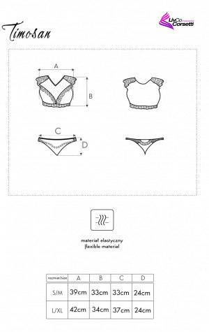 Pikantní set Timosan - LivCo Corsetti