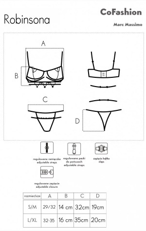 Sexy set Robinsona - LivCo Corsetti