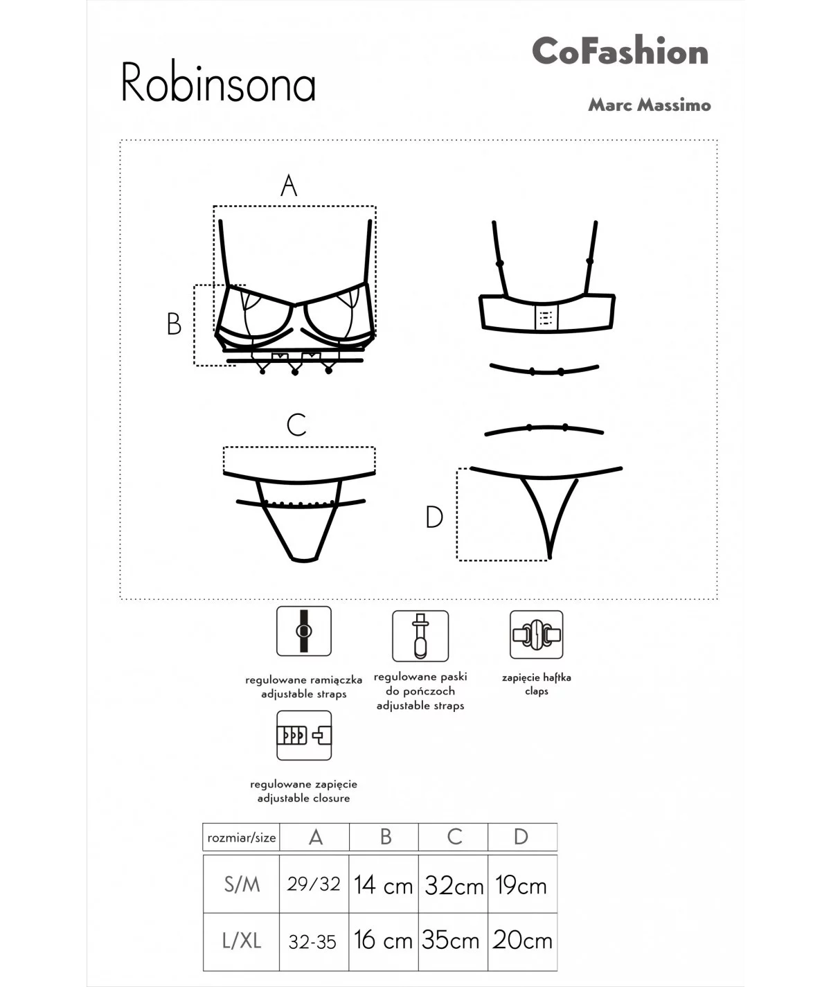 Sexy set Robinsona - LivCo Corsetti